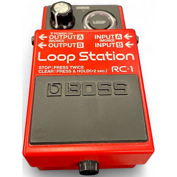 Used BOSS RC1 Loop Station Pedal