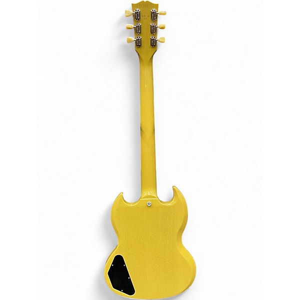 Used Gibson 1961 Reissue SG TV Yellow Solid Body Electric Guitar