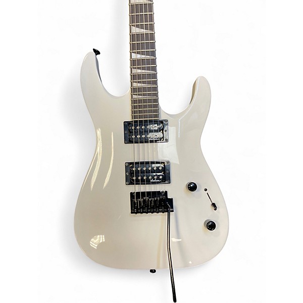 Used Jackson JS22 Dinky Classic White Solid Body Electric Guitar