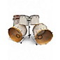 Used 1970s Ludwig 6 Piece 6pc Concert Toms Pearl White Drum Kit thumbnail