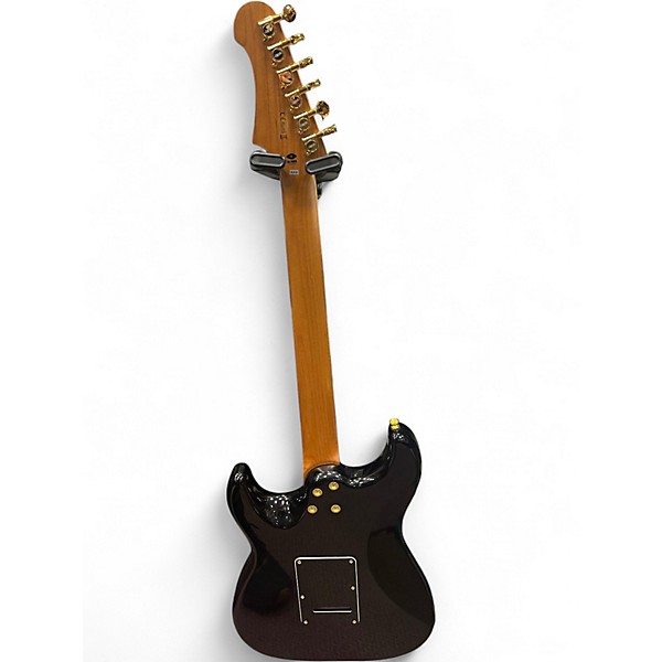 Used Jet  JS400 Black and Gold Solid Body Electric Guitar