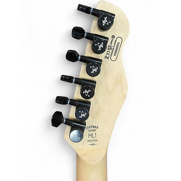 Used Chapman ML1 Modern Black Solid Body Electric Guitar