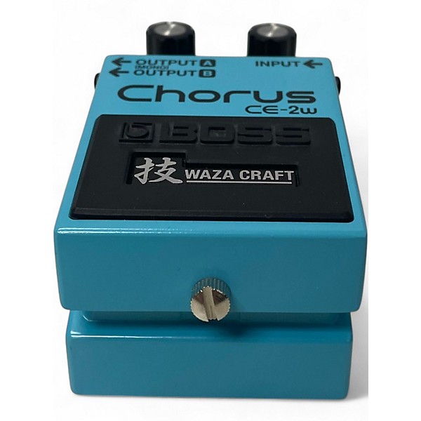 Used BOSS CE2W Waza Craft Chorus Effect Pedal