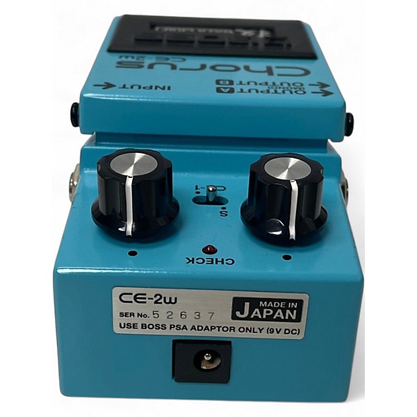 Used BOSS CE2W Waza Craft Chorus Effect Pedal
