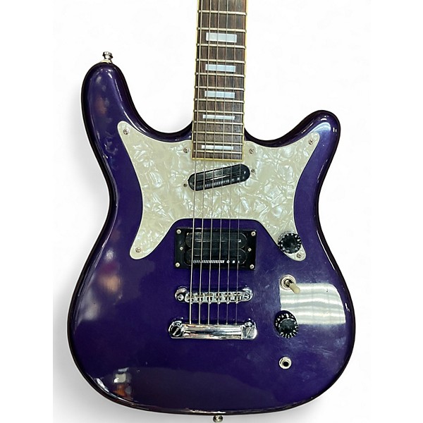 Used Epiphone CORONET Purple Solid Body Electric Guitar