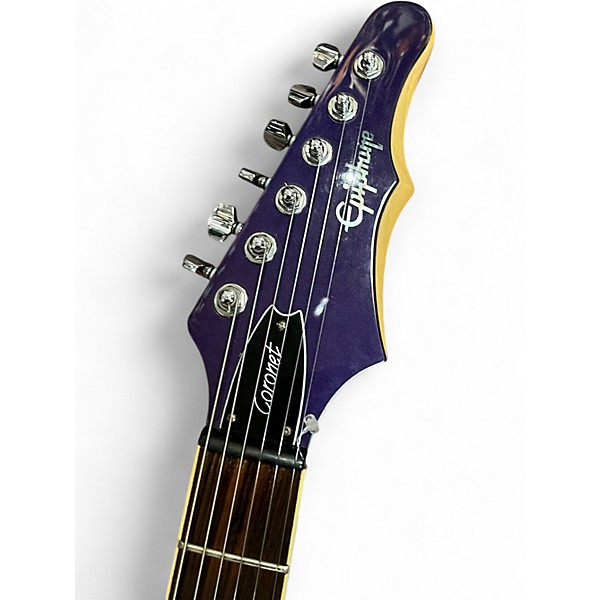 Used Epiphone CORONET Purple Solid Body Electric Guitar