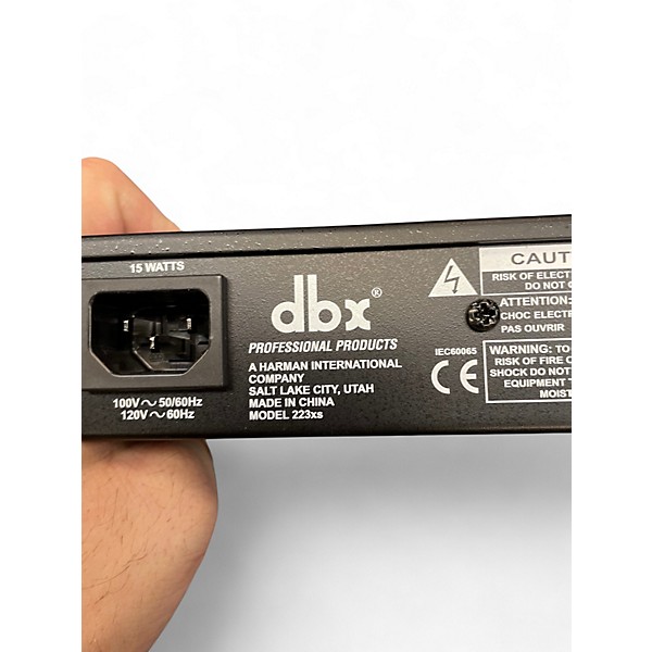 Used dbx 223XS Stereo 2-Way/Mono 3-Way Crossover