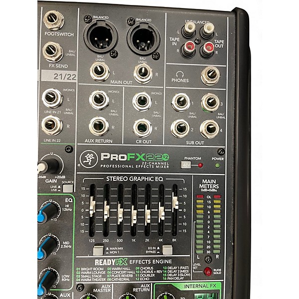 Used Mackie PROFX22 Unpowered Mixer