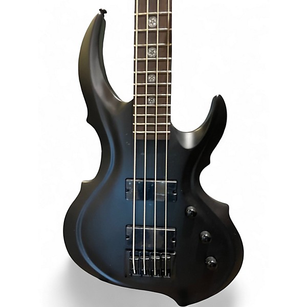 Used ESP LTD TA-604FRX Matte black Electric Bass Guitar