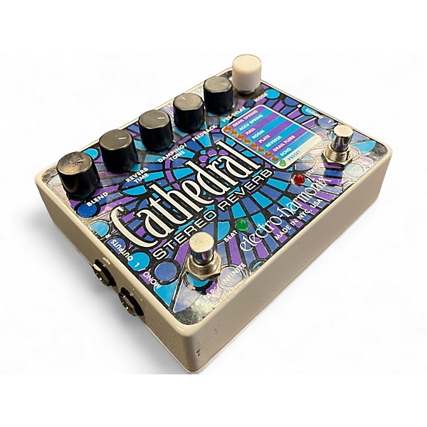 Used Electro-Harmonix Cathedral Stereo Reverb Effect Pedal