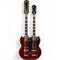 Used Epiphone G1275 Double Neck Candy Apple Red Solid Body Electric Guitar thumbnail