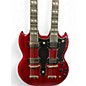 Used Epiphone G1275 Double Neck Candy Apple Red Solid Body Electric Guitar