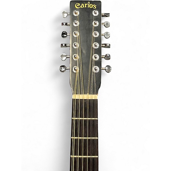 Used Carlos 285k Natural 12 String Acoustic Guitar