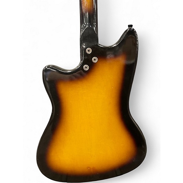 Vintage 1960s Harmony H14 BOBKAT Tobacco Burst Solid Body Electric Guitar