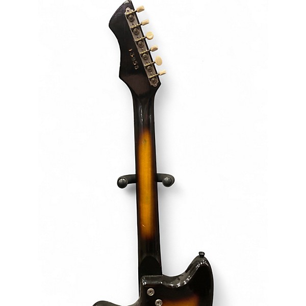 Vintage 1960s Harmony H14 BOBKAT Tobacco Burst Solid Body Electric Guitar
