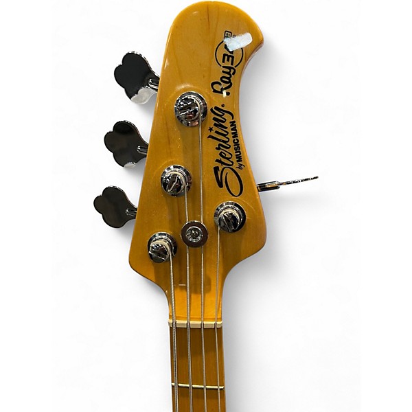 Used Sterling by Music Man RAY 34 CA Tobacco Burst Solid Body Electric Guitar