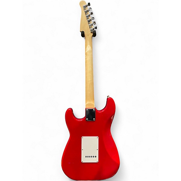 Used Sawtooth ST-ES Candy Apple Red Solid Body Electric Guitar