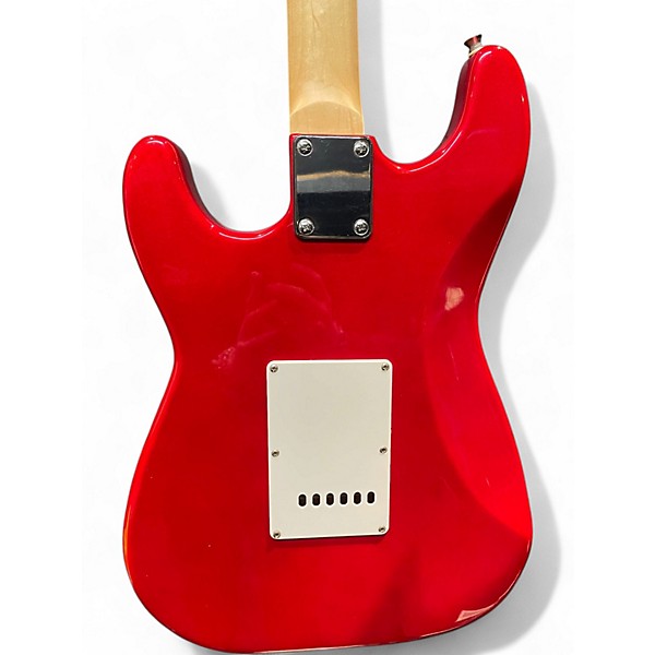 Used Sawtooth ST-ES Candy Apple Red Solid Body Electric Guitar