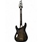 Used Schecter Guitar Research C1 Platinum Trans Black Solid Body Electric Guitar