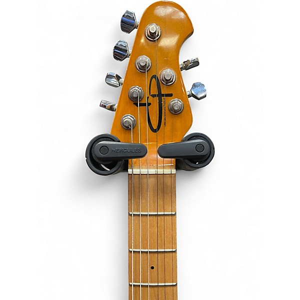 Used OLP MM1 Trans Amber Solid Body Electric Guitar