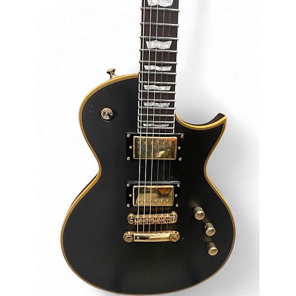 Used ESP LTD EC1000 Deluxe Black Solid Body Electric Guitar