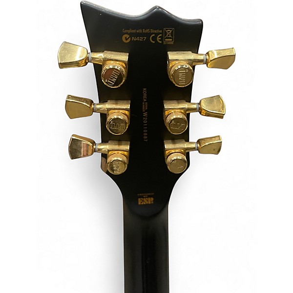 Used ESP LTD EC1000 Deluxe Black Solid Body Electric Guitar