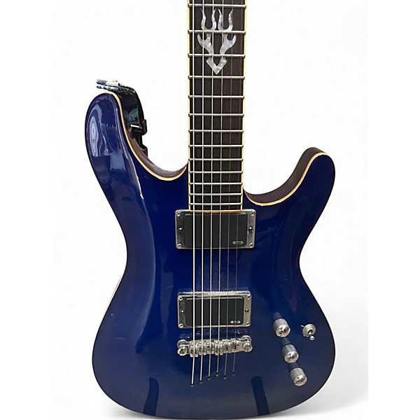 Used Ibanez SZ520 Blue Solid Body Electric Guitar