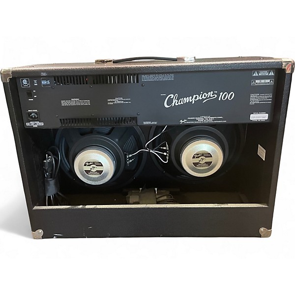 Used Fender Champion 100 Guitar Combo Amp