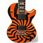 Used Epiphone ZAKK WYLDE LES PAUL CUSTOM BUZZSAW ORANGE Solid Body Electric Guitar
