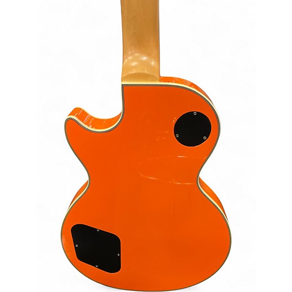 Used Epiphone ZAKK WYLDE LES PAUL CUSTOM BUZZSAW ORANGE Solid Body Electric Guitar