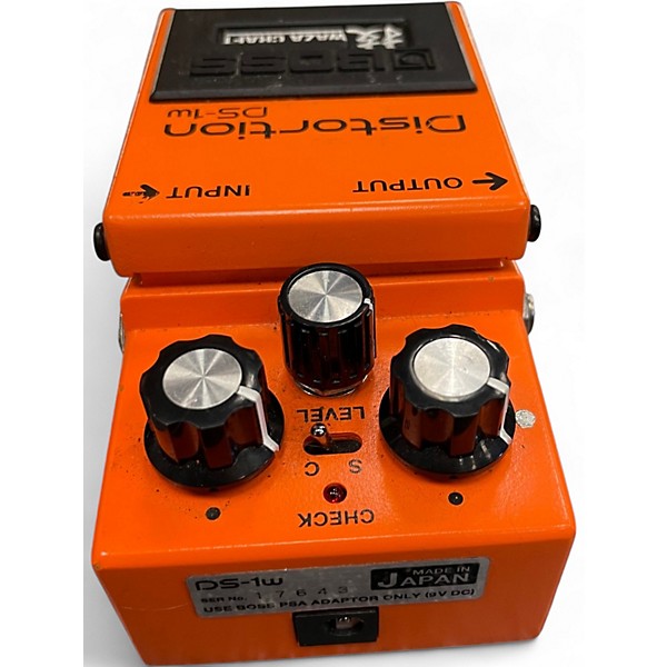 Used BOSS DS1W Distortion Effect Pedal