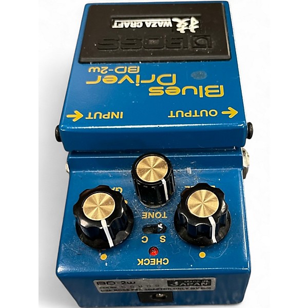 Used BOSS BD2W Blues Driver Waza Craft Effect Pedal