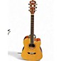Used Washburn WD12SCE Natural Acoustic Electric Guitar thumbnail