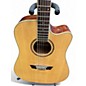 Used Washburn WD12SCE Natural Acoustic Electric Guitar