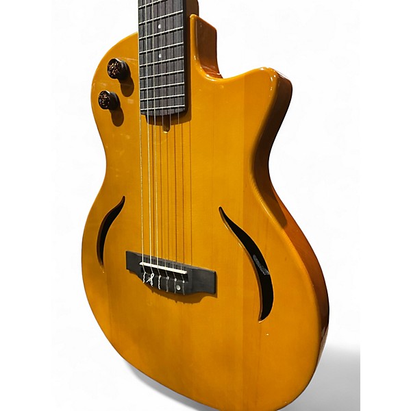 Used Harley Benton NASHVILLE NYLON NT Natural Acoustic Electric Guitar