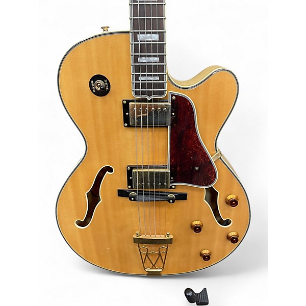 Used Epiphone Joe Pass Emperor II Natural Hollow Body Electric Guitar