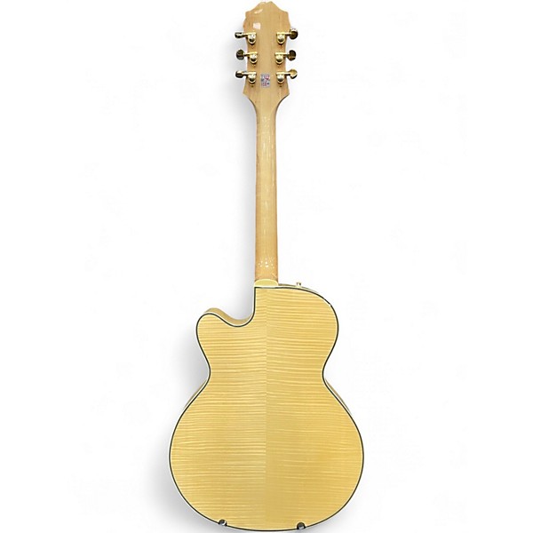 Used Epiphone Joe Pass Emperor II Natural Hollow Body Electric Guitar