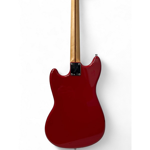 Used Fender Player Mustang Bass PJ Torino Red Electric Bass Guitar