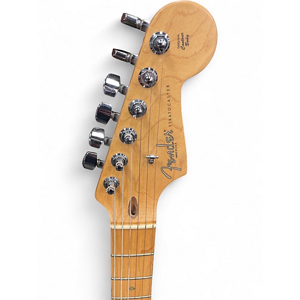 Used Fender American Standard Stratocaster 3 Tone Sunburst Solid Body Electric Guitar