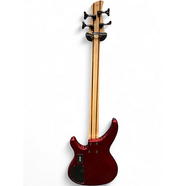 Used Yamaha TRBX304 Candy Apple Red Electric Bass Guitar