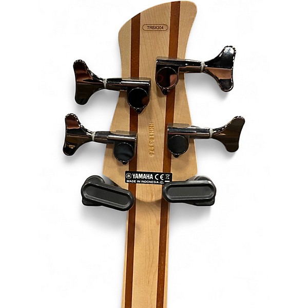 Used Yamaha TRBX304 Candy Apple Red Electric Bass Guitar