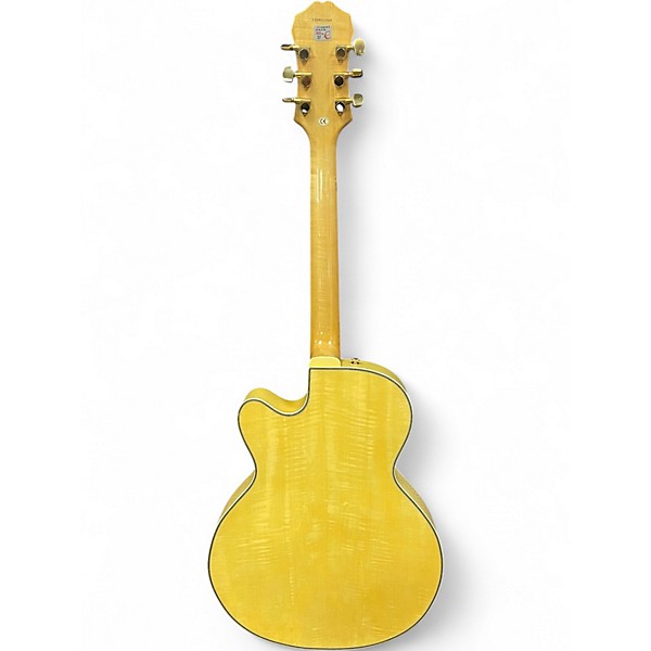 Used Epiphone Joe Pass Emperor Natural Hollow Body Electric Guitar