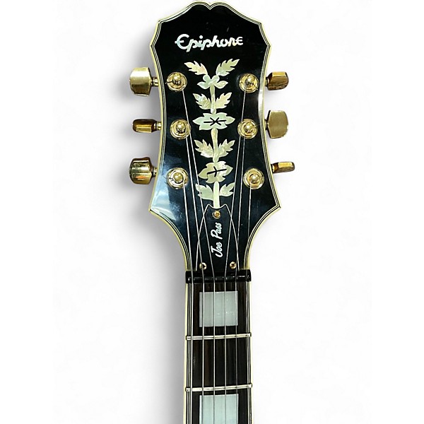 Used Epiphone Joe Pass Emperor Natural Hollow Body Electric Guitar