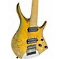 Used Nk 7 MULTISCALE HEADLESS YELLOW Solid Body Electric Guitar