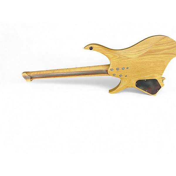 Used Nk 7 MULTISCALE HEADLESS YELLOW Solid Body Electric Guitar