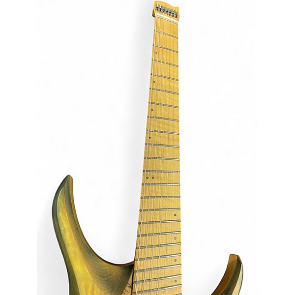 Used Nk 7 MULTISCALE HEADLESS YELLOW Solid Body Electric Guitar