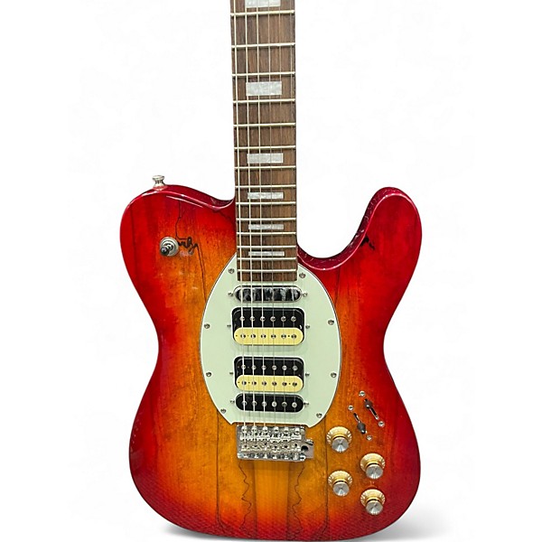 Used Sawtooth ET HYBRID CHERRY SUNBURST Solid Body Electric Guitar