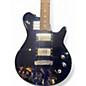 Used Gadow Standard Single Trans Blue Solid Body Electric Guitar