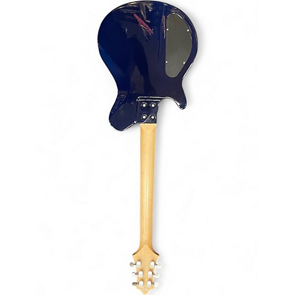 Used Gadow Standard Single Trans Blue Solid Body Electric Guitar