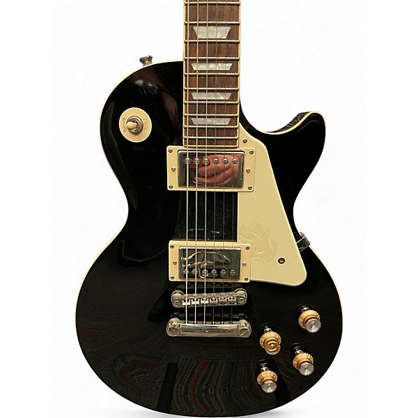 Used Epiphone Les Paul Standard Black Solid Body Electric Guitar